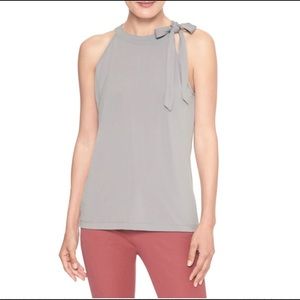 Banana Republic tie neck tank